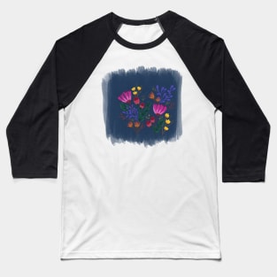 Floral for All Baseball T-Shirt